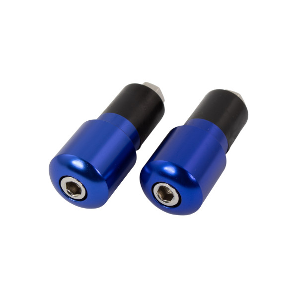 bike it Bike it blue 18mm slim bar end weights